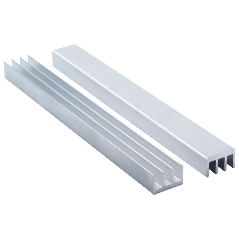 铝型材模块散热器 纯铝散热片 mos管散热条 150*16*10MM 电子散热