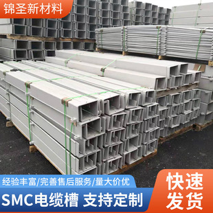 Smc Fiberglass Cable Trough Manufacturer Wholesale Railway Highway Cable Bridge Fire Retardant Wiring Trough Tube Box
