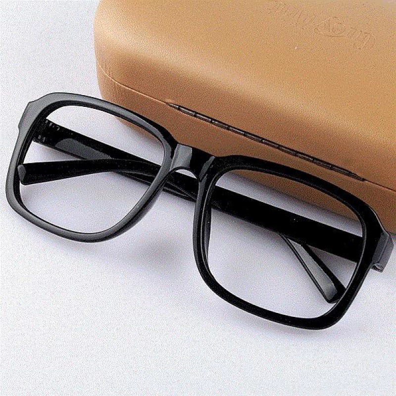 Round frame 2022 Korean Edition Retro personality Big black Men's myopia Amazon