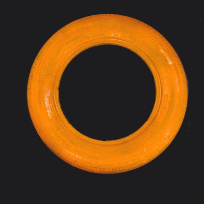 Non-industrial tires — tires, children's defense sensory - eco-friendly-paint-diameter-57-60cm-orange