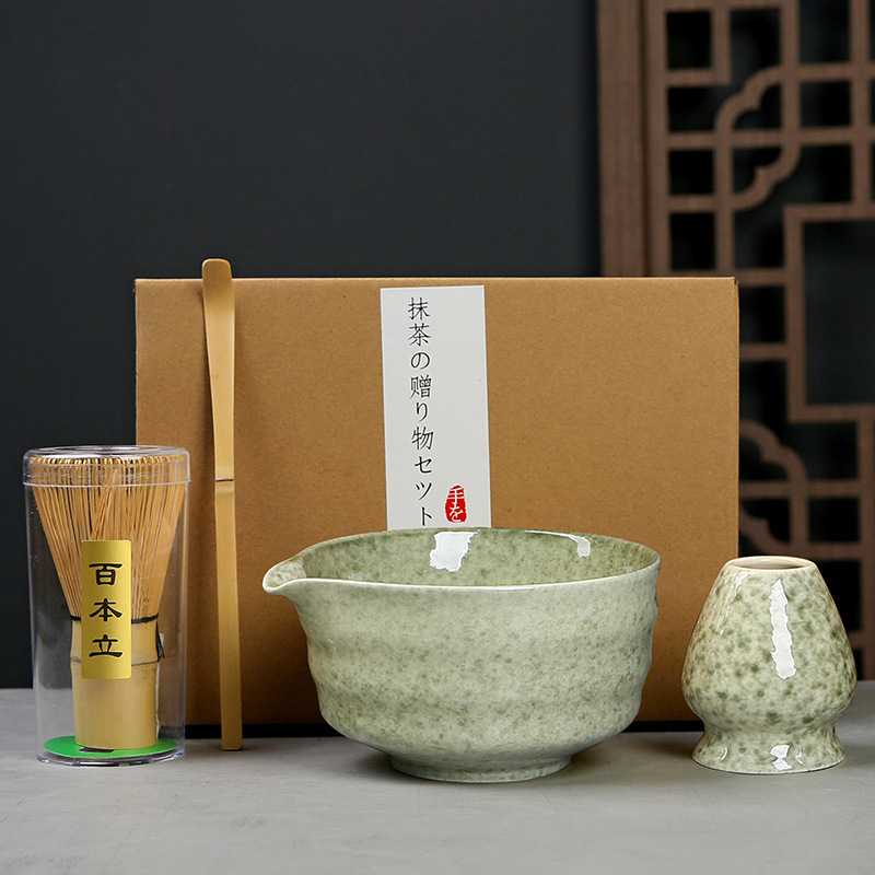 Cepillo de té de matcha de 100 centavos de matcha