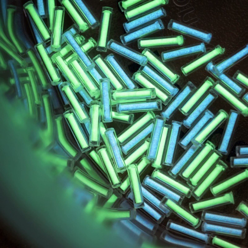 ACEdc стеклянная светящаяся трубка, тритиевая трубка, тритиевая газовая трубка, плоская сменная гироскопическая светящаяся люминесцентная трубка, аксессуары для самостоятельного изготовления, игрушки