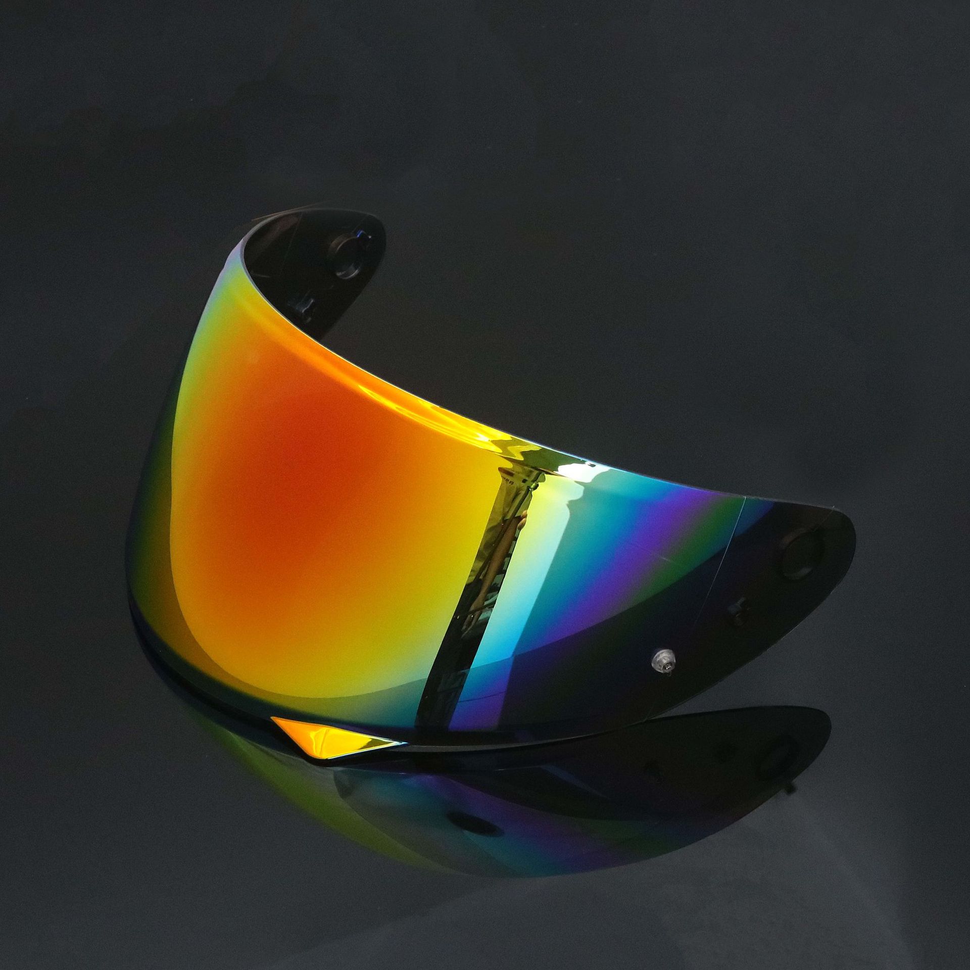 Suitable for Hjc C10 Lens Aurora Day and Night Universal Helmet Lens Color Changing Film Anti-Fog Sticker Accessories