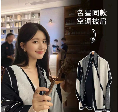 新しいジャカード風景画模造カシミヤスカーフ女性のエアコンルームショール秋と冬厚く暖かいロングクロスボーダースカーフ|undefined
