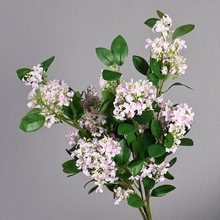 千里香仿真花假花摆设高档花高端轻奢客厅家居桌面装饰摆件桂花
