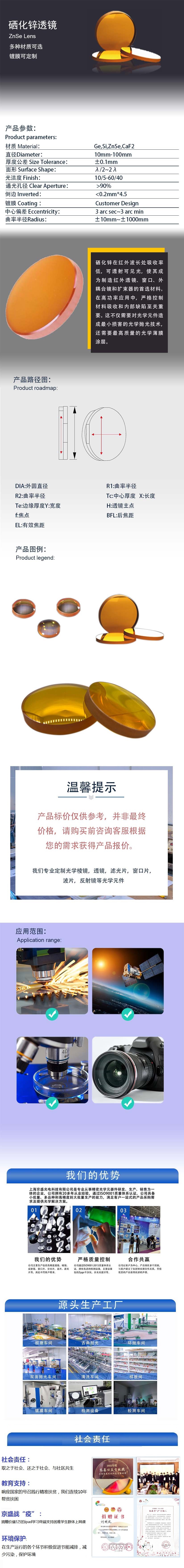 硒化锌透镜详情页