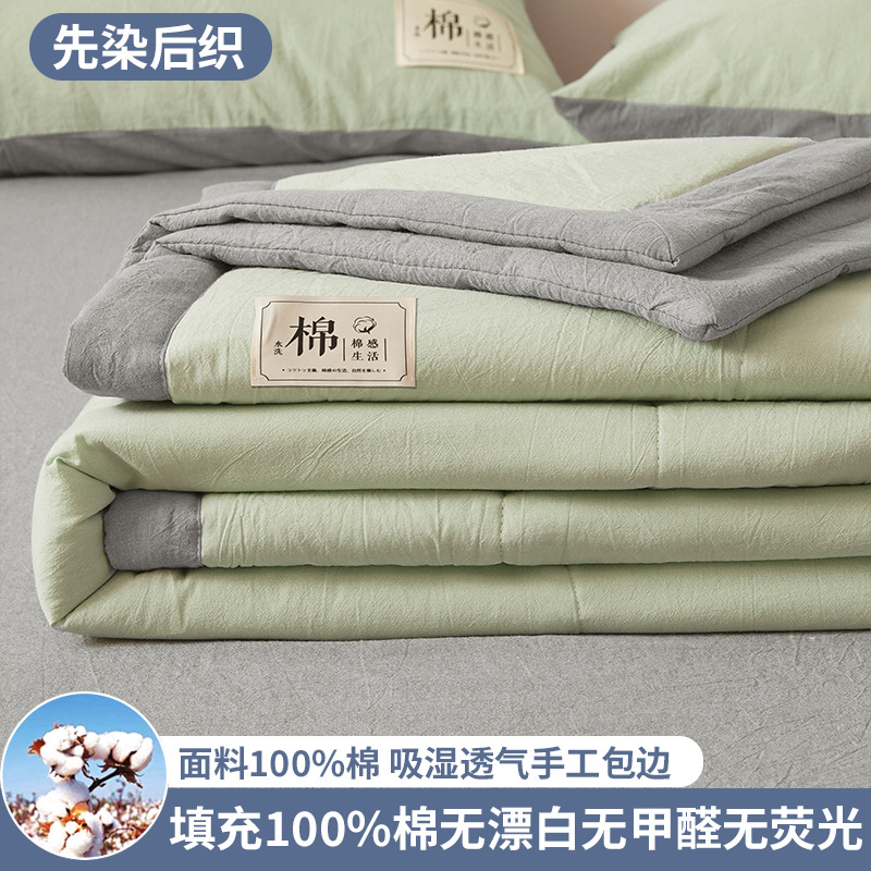 2025 nuevo verano 100 algodón puro, ropa de verano, ropa de dormitorio fresca de verano, ropa de aire acondicionado lavable a máquina de algodón individual, ropa de noche delgada
