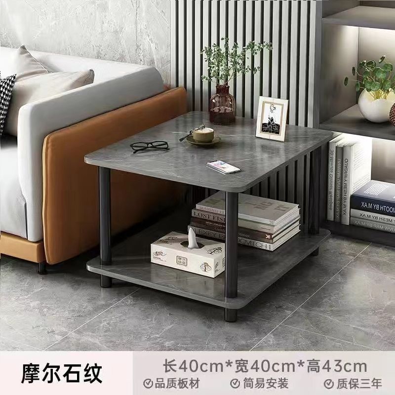 賃貸住宅の家庭用寝室のベッドの頭のテーブルの物置棚のソファーのサイドのいくつかの小さいテーブルの簡易な長方形の小さいお茶のリビングルーム|undefined