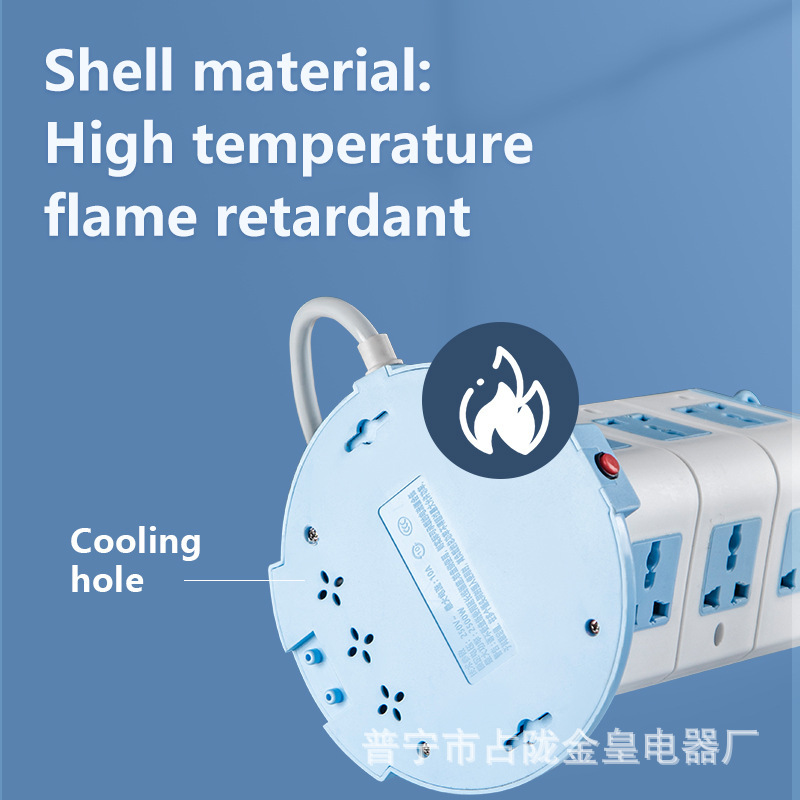 TYPE-C USB PD enchufe de línea de carga enchufe de oficina vertical enchufe de tablero de escritorio en forma de torre enchufe portátil enchufe