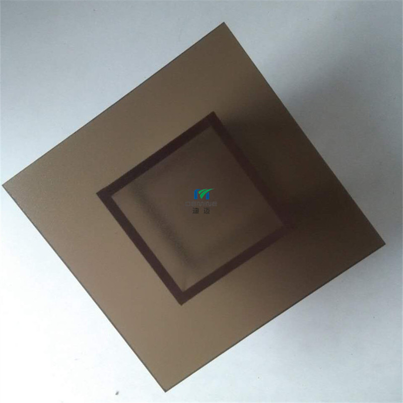 耐力板 加硬抗静电聚碳酸酯阻燃板 户外雨棚透明茶色实心耐力板