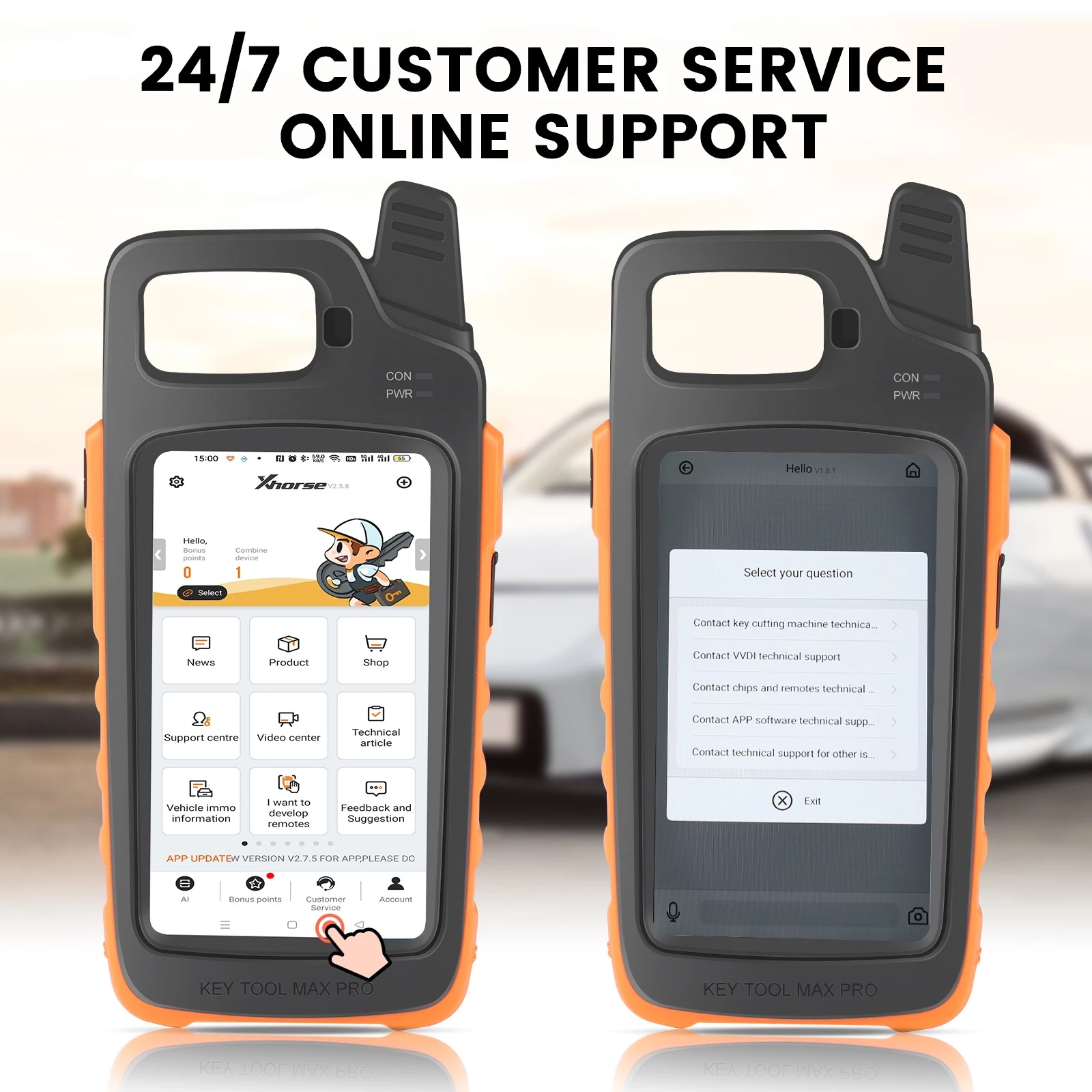 Xhorse Vvdi Key Tool Max Pro Overseas Version Cross-Border Special in Stock