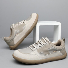 夏季户外复古运动潮鞋软底耐磨百搭休闲板鞋时尚简约款新品男鞋