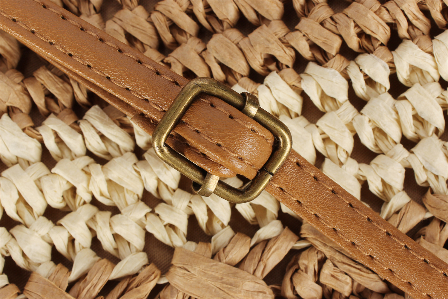 Women's Basic Vacation Solid Color Paper String Shopping Bags display picture 8