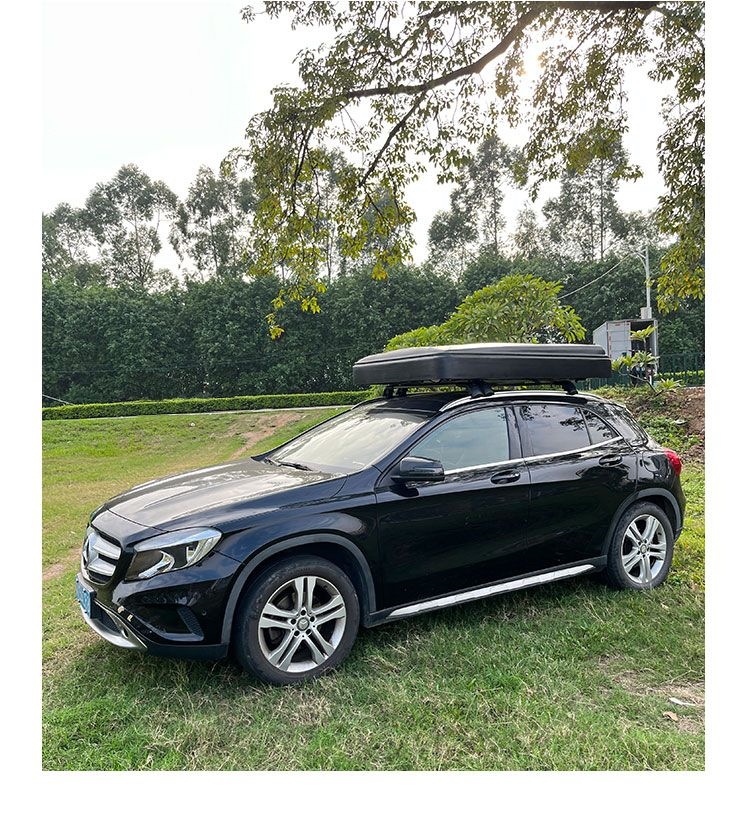 Car roof tent for outdoor use, fully automatic, suitable for SUVs and sedans, for self-driving trips, foldable, quick setup, car-mounted tent for camping