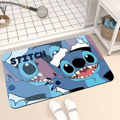 スティッチ珪藻泥マット漫画浴室マット家庭用トイレマット玄関ドアマット卸売り