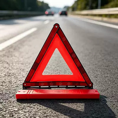 materials, safety supply for motor – Warning sign