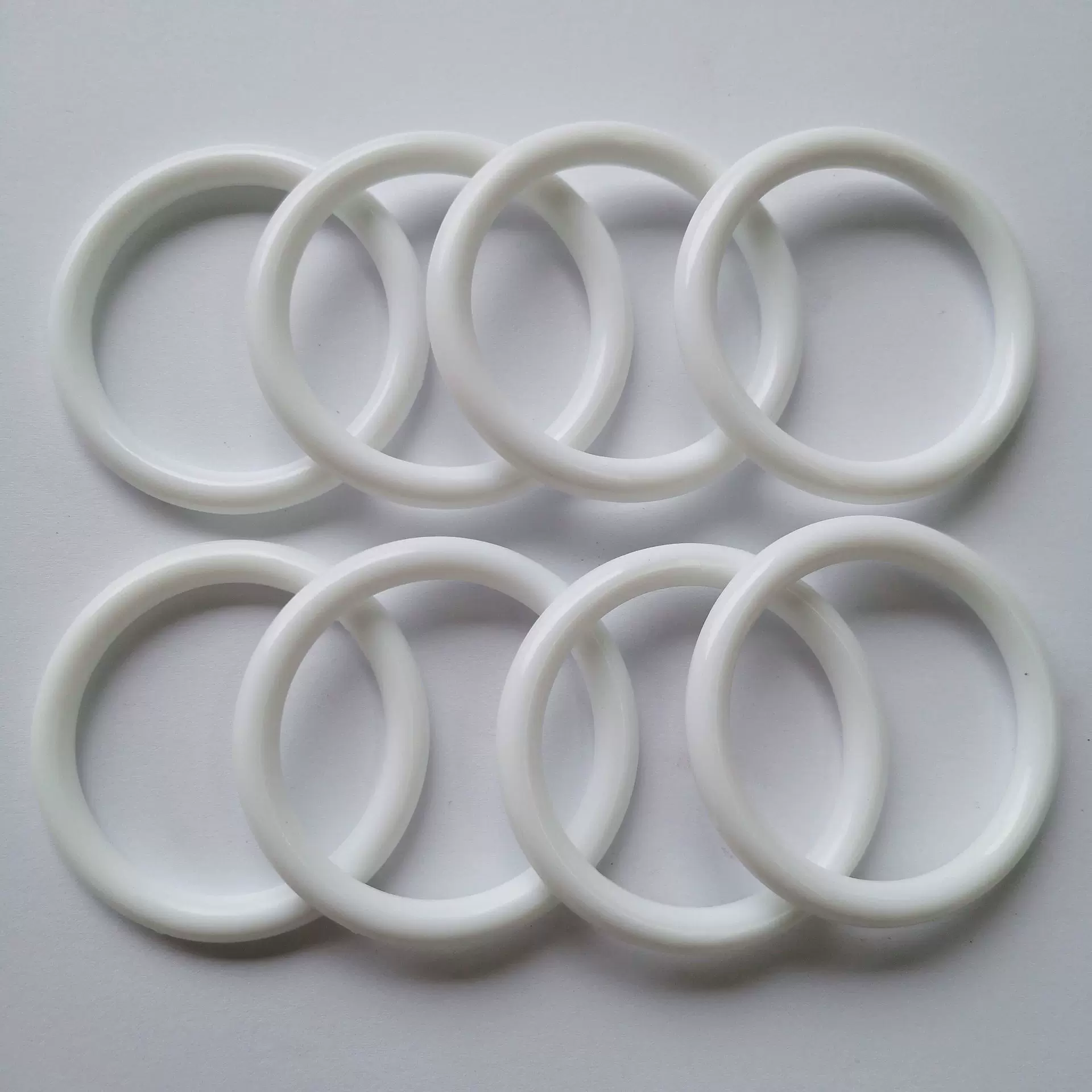 厂家直供塑料圆环 收纳环 闭口圆圈 箱包提手环 塑料环 收纳圈