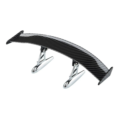 Car modified tail small tail carbon fiber non-perforated personalized universal modified Mini fixed wing carbon fiber