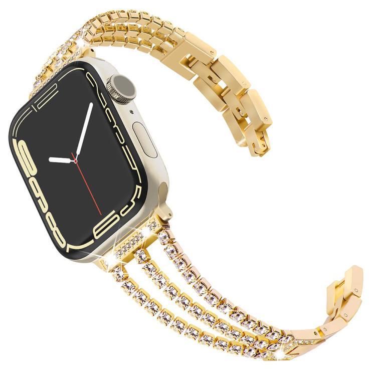 Apple Watch Diamond Metal Bracelet Combination Set es adecuado para 38 - 49mm multi-modelo tres paquetes multi-estilo