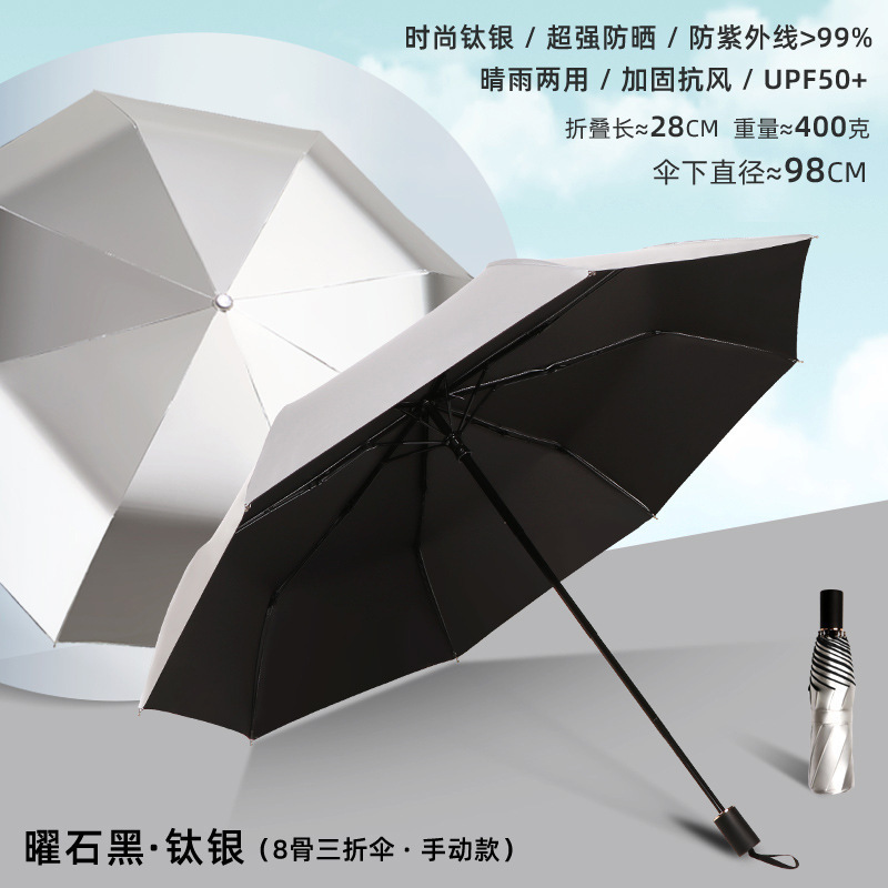 ペプチドシルバー傘 チタンシルバー日焼け止め傘 写真撮影用 反射晴雨兼用傘 プリンセスVIP傘 50% off 傘 夏 シルバー|undefined