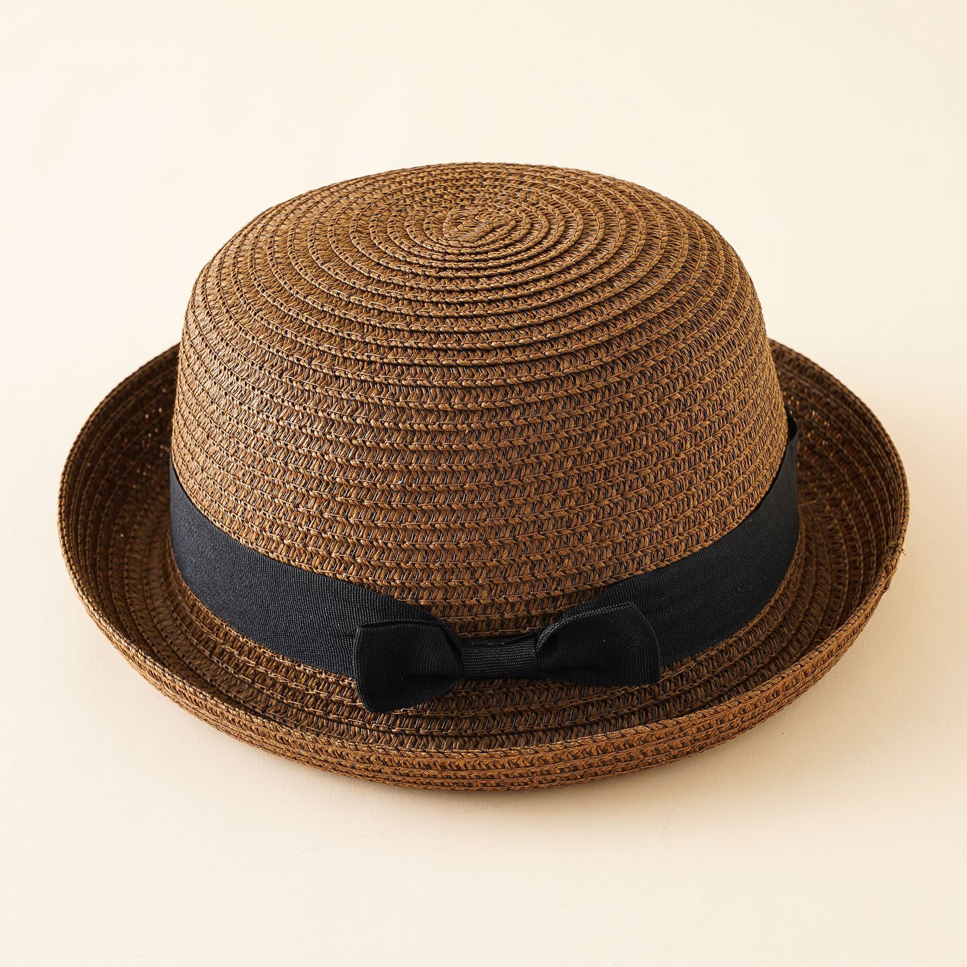 Bebé sombrero de paja protección solar sombrero de sol verano niños niñas sombrero fresco sombrero de los niños moda verano sol sombrero