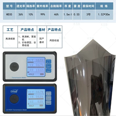 Automotive Film – Carbon Film, High-Definition, Low-Haze Insulation