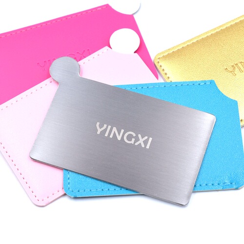 Creative mirror, stainless steel unbreakable cosmetic mirror, vanity mirror, small mirror, wholesale mirror