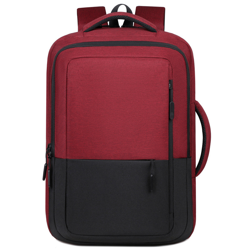 Herren Laptop Rucksack Mit Usb Ladeanschluss Für Arbeit Reise_voghion.com