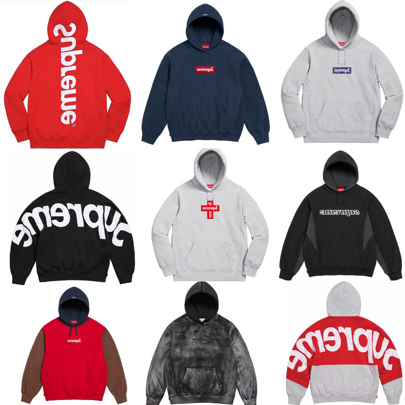 Cross-Border Classic Hot-Selling Sup Baoli Collaboration Printed Fleece-Lined Crewneck Pullover Sweatshirt for Men and Women, Couple's Hooded Style Cross-Border Classic Hot-Selling Sup Baoli Collaboration Printed Fleece-Lined Crewneck Pullover Sweatshirt for Men and Women, Couple's Hooded Style
