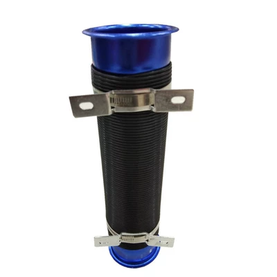 Automobile modified air intake hose Sorma kollektoru (Giriş) - blue