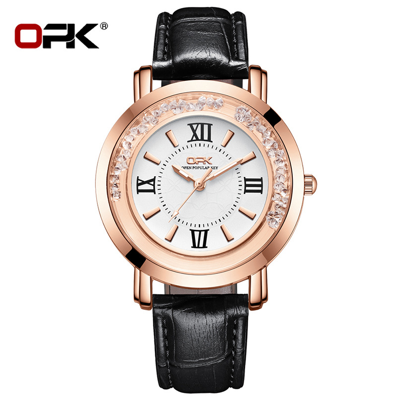 Women's Quartz Watch With Night Glow, Elegant Ladies Timepiece_voghion.com