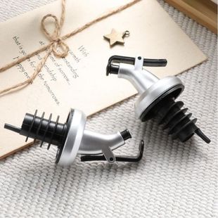 Condiment Oil Bottle Cap, Press-Type Oil Spout, Vinegar Bottle Pouring Spout, Sealing Cap, Oil Bottle and Wine Bottle Cap for Kitchen