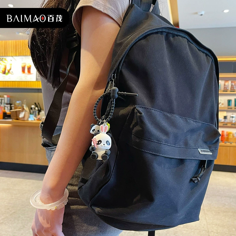Genuine cartoon cute keychain, doll for beloved for keys, backpack accessory, panda