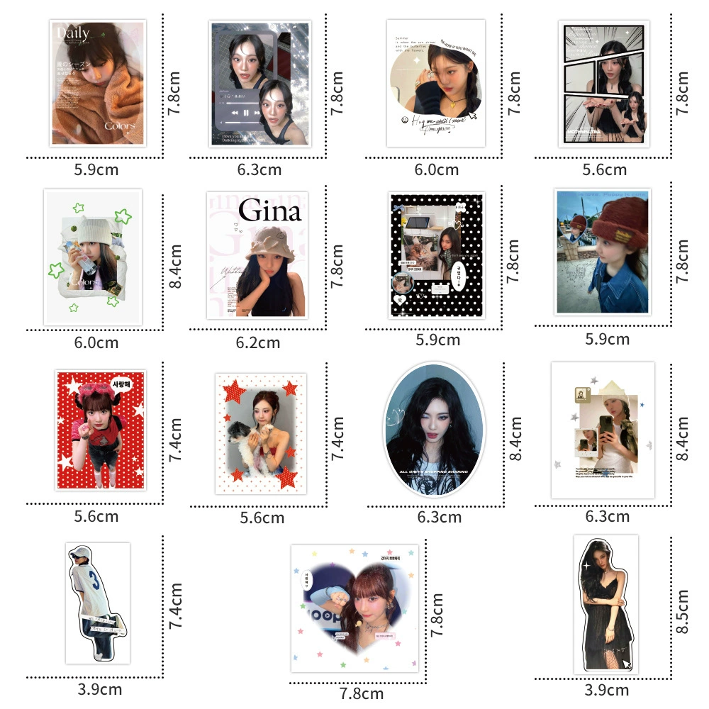 Popular high quality mobile phone, waterproof sticker, stickers, DIY