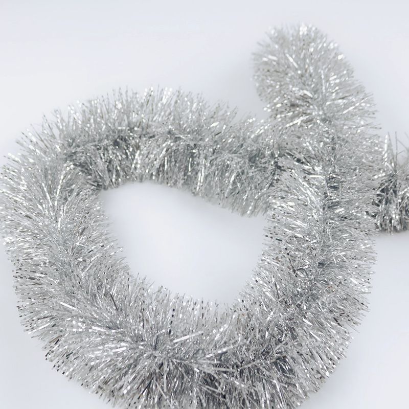 Transfronterizo de Navidad decoración de lana tira Garland cinta fiesta celebración jardín de infantes decoración tira de color 2 M