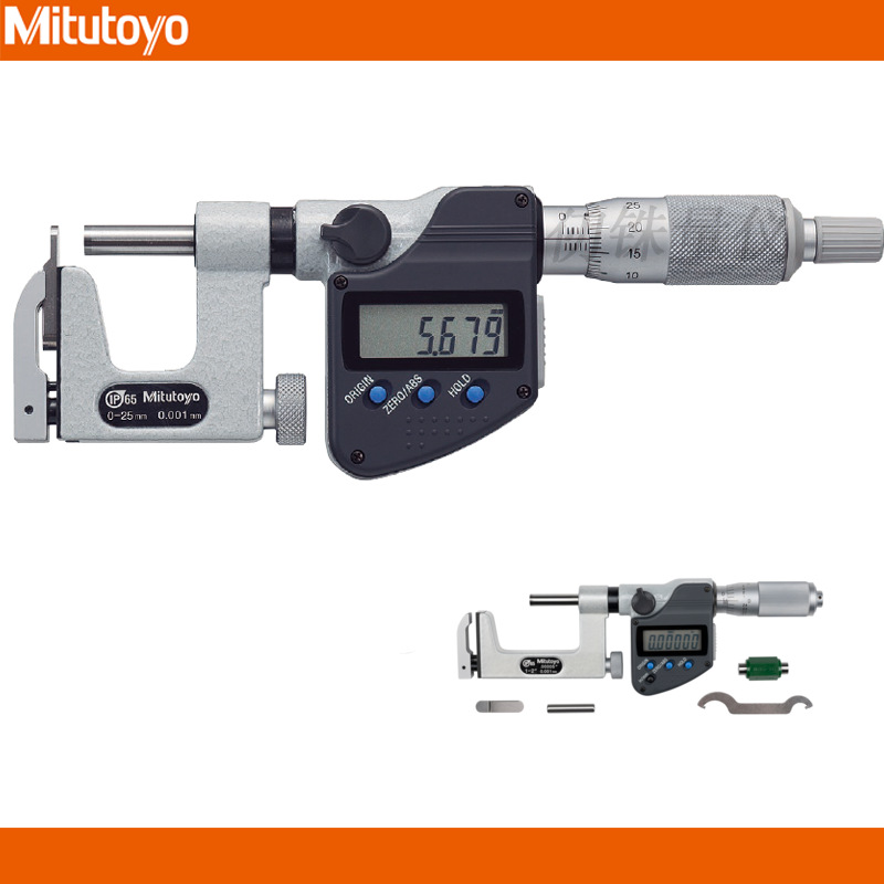 原装三丰数显外径千分尺317-252-30更换测砧平/柱/V型317-352-30