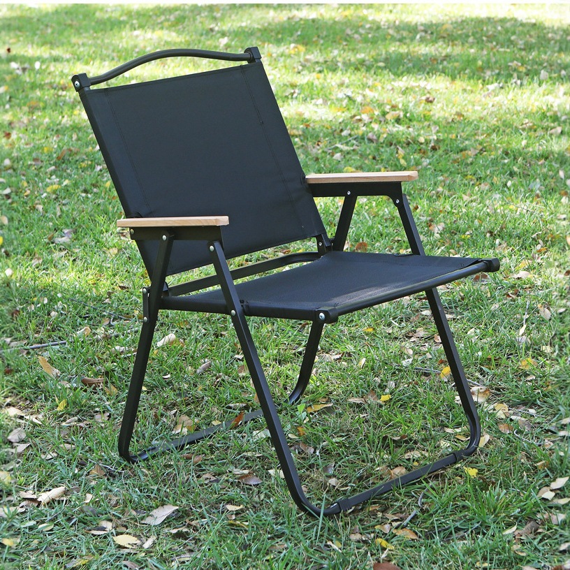 Outdoor Folding Chair, Convenient Picnic Kermit Chair, Ultra-Light Fishing and Camping Supplies, Beach Table and Chairs
