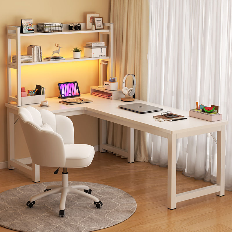 Corner Computer Desk Desktop Desk Home Simple Modern Desk with Drawers Gaming Desk Combination Bedroom Office Desk