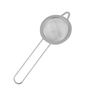 Manufacturer Wholesale 304 Stainless Steel Powder Sieve Mesh Baking Powder Sieve Bartending Filter Cocktail Leakage Mesh Ready Stock