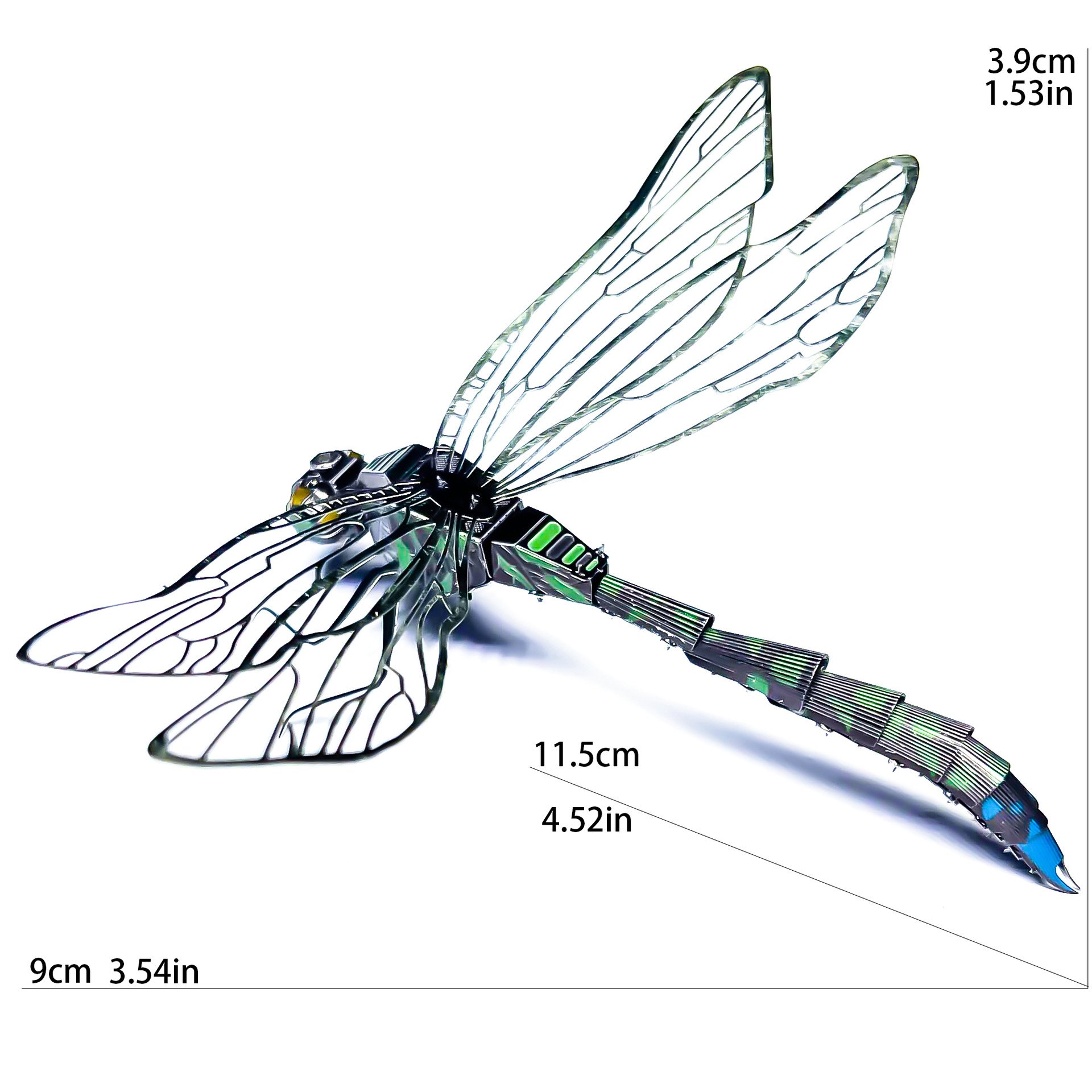 R2D2DIY puzzle de metal 3D hecho a mano modelo tridimensional para adultos Juguetes de puzzle de ensamblaje
