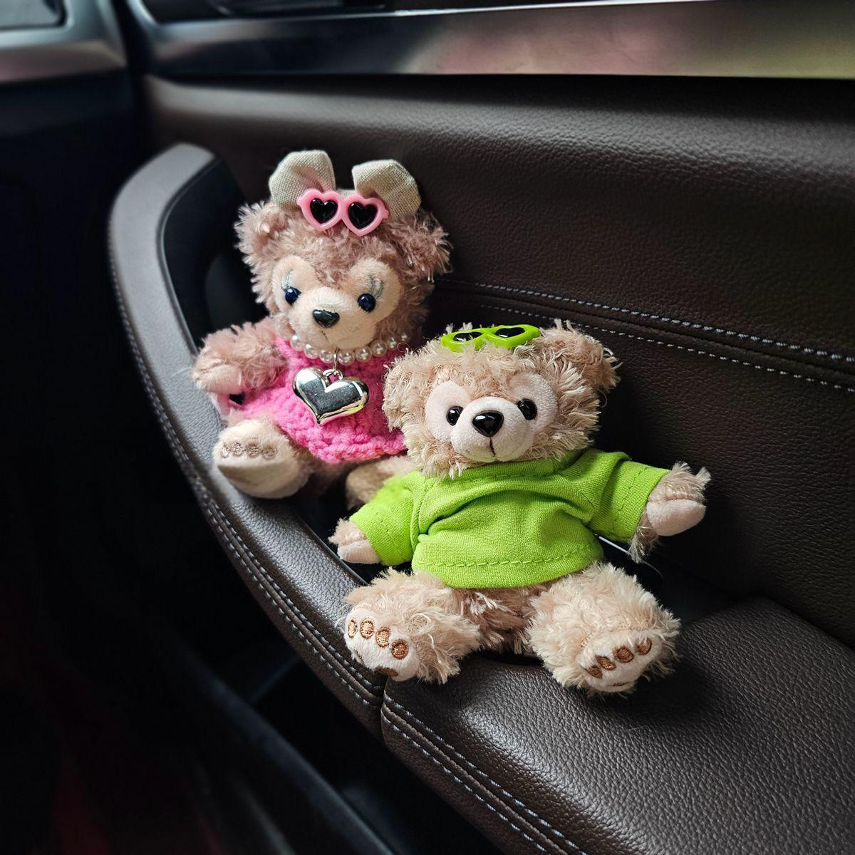 Shirley Mei Regalo para niña, bolso de mujer, adorno, muñeca de felpa, coche, Tamiflu, llavero, colgante lindo