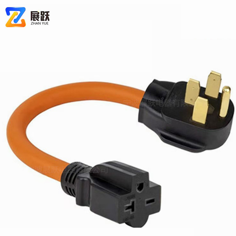 [Factory Outlet] Four-core American Standard Dryer RV Plug Power Cord N1450P to N615R/620R-A