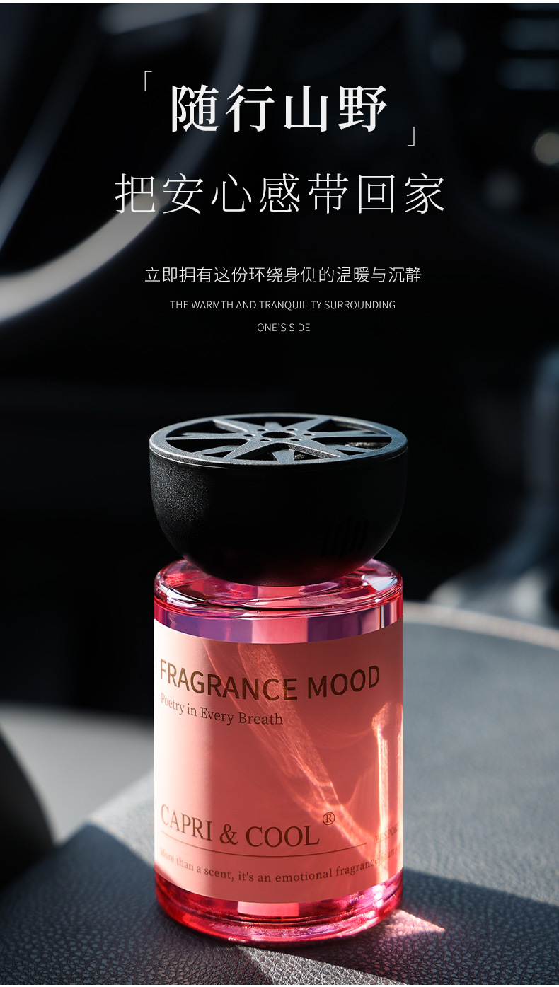 Car Fragrance Diffuser, In-Car Decoration, High-End Car Fragrance, Long-Lasting Premium Car Scent, Odor Removal
