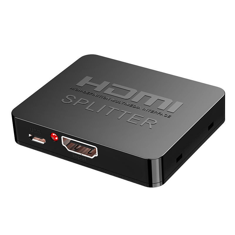 Hdmi分配器鉄殻一分二一入二出高精細ビデオ分割器1080p 1分二出四k|undefined