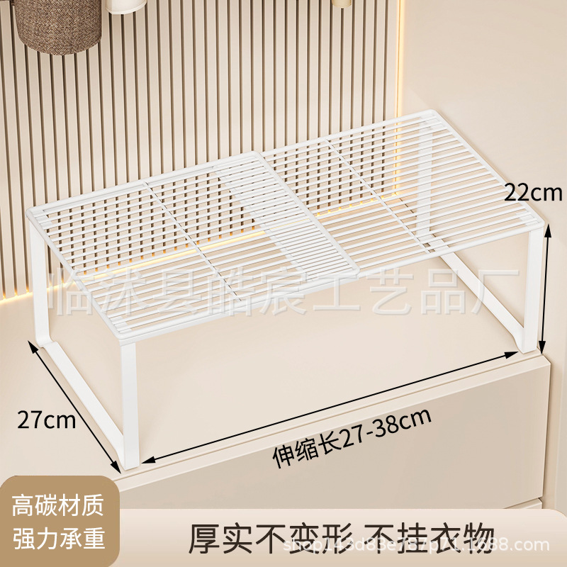 Armario, partición en capas, almacenamiento de artefactos, armario, estante retráctil en el armario