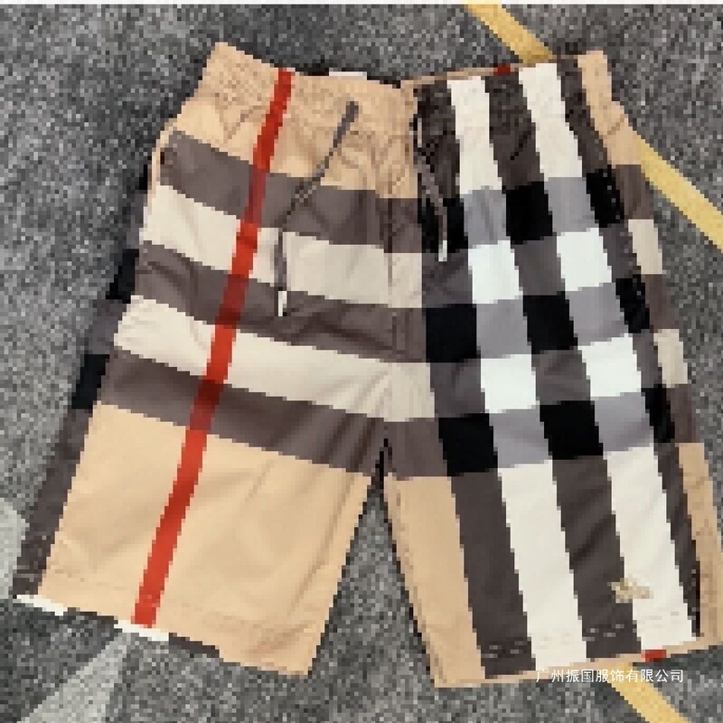 Trendy and Stylish Summer New Fashion Plaid Light Luxury Versatile Casual Beach Shorts for Men Trendy and Stylish Summer New Fashion Plaid Light Luxury Versatile Casual Beach Shorts for Men