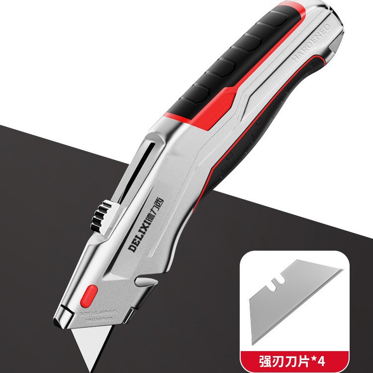 Cuchillo multiusos plegable de alta resistencia cuchillo eléctrico industrial para cables papel tapiz hoja retráctil