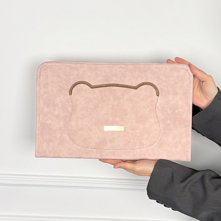High-End Handleless Laptop Bag 2026 New Model Pink Cute Girly Computer Protective Case