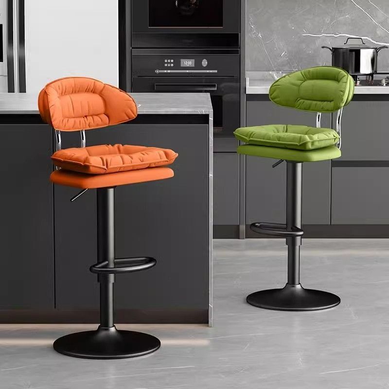 Bar Stool High Stool Modern Minimalist Bar Chair Home Adjustable Chair Commercial Cashier Front Desk Swivel Chair Bar Stool