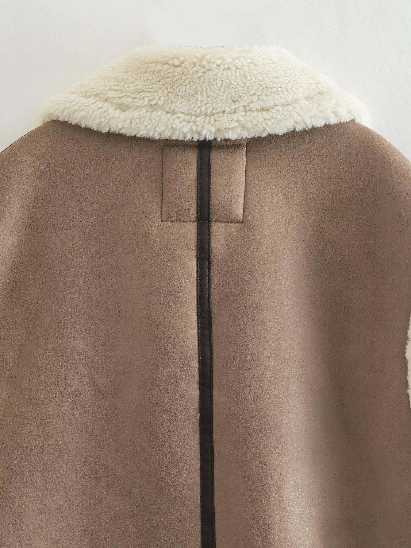 2024 Autumn/Winter New Women's Vest Casual Fleece Splicing Tank Top Coat w063 2406_voghion.com